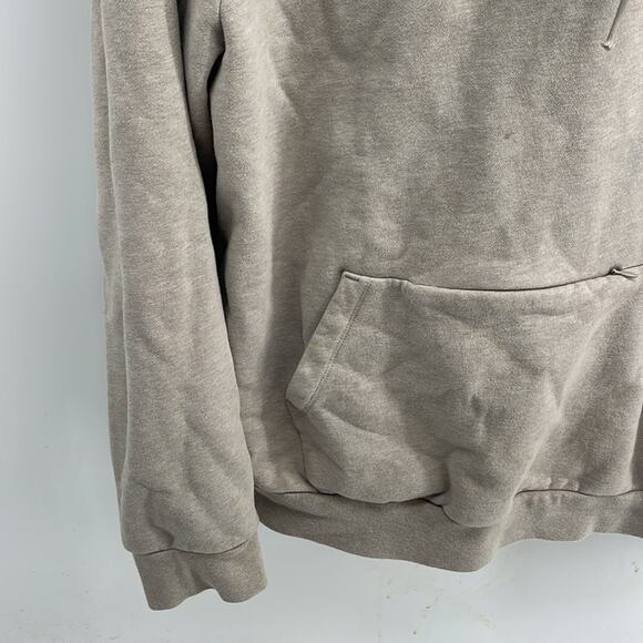J. Crew heavy weight hooded pullover sweatshirt sz L - Picture 3 of 7